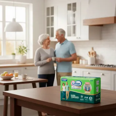 Roupa Íntima Lifree Pants Proteção Prolongada Super Conforto Tamanho P/M Unissex 16 Unidades