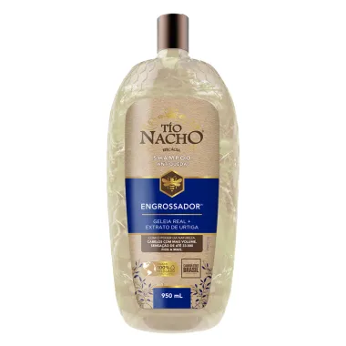 Shampoo Tío Nacho Antiqueda Engrossador Geleia Real e Extrato de Urtiga 950ml