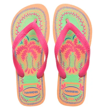 Chinelo Havaianas Top Summer Vibes Pêssego Tamanho 35/36 1 Par
