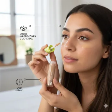 Corretivo Liquido Melu Made In! Coisa Mais Linda Cor 35