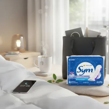 Absovernte Sym Noite e Dia Cobertura Seca Extra Absor&ccedil;&atilde;o Fluxo Intenso/Moderado com Abas 8 Unidades