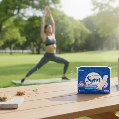 Absovernte Sym Noite e Dia Cobertura Seca Extra Absor&ccedil;&atilde;o Fluxo Intenso/Moderado com Abas 8 Unidades