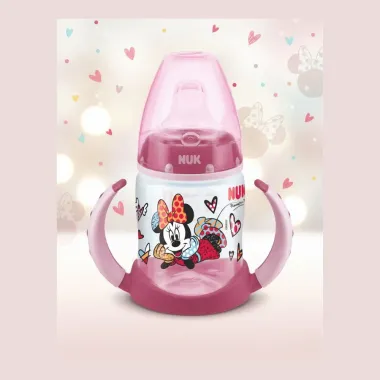 Copo De Treinamento Nuk Disney By Brito Rosa +6 Meses 150ml