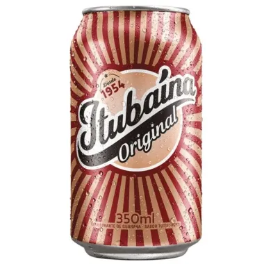 Refrigerante Itubaina Original Sabor Tutti Frutti Lata 350ml
