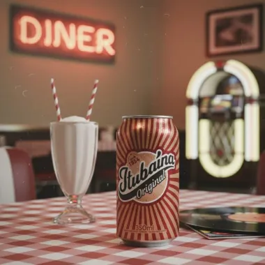 Refrigerante Itubaina Original Sabor Tutti Frutti Lata 350ml