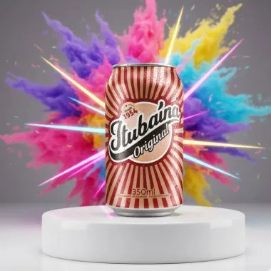 Refrigerante Itubaina Original Sabor Tutti Frutti Lata 350ml