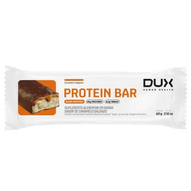 Barra Protein Bar Dux Human Health Sabor Caramelo Salgado 60g