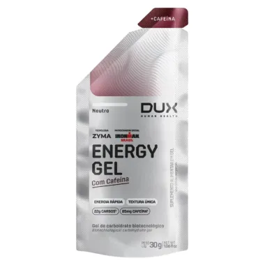 Energy Gel Com Cafeina Dux Sabor Neutro 30g