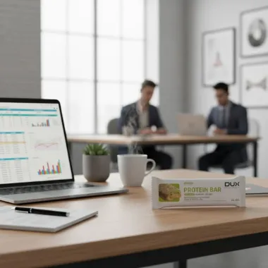 Barra Protein Bar Dux Human Health Sabor Torta de Limão 60g