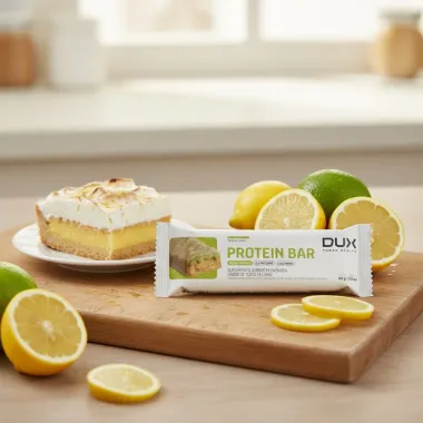 Barra Protein Bar Dux Human Health Sabor Torta de Limão 60g