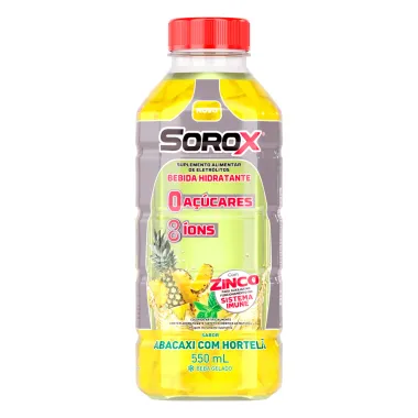 Sorox Sabor Abacaxi com Hortelã 550ml
