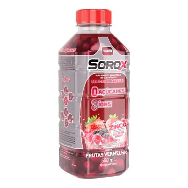Sorox Sabor Frutas Vermelhas 550ml