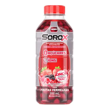 Sorox Sabor Frutas Vermelhas 550ml