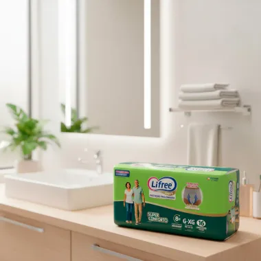 Roupa Íntima Lifree Pants Proteção Prolongada Super Conforto G/XG Unissex 16 Unidades