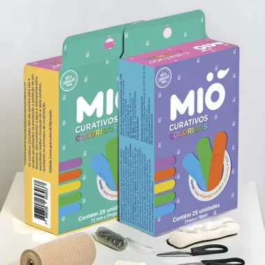 Curativo Mio Colorido Com 25 Unidades