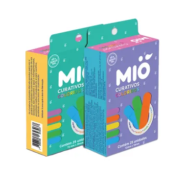 Curativo Mio Colorido Com 25 Unidades