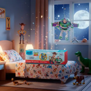 Curativo Mió Disney Pixar Toy Story com 10 Unidades