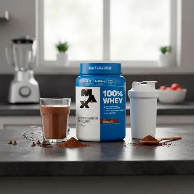 Whey 100% Max Titanium Sabor Chocolate 450g