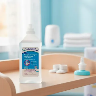 Solução Fisiológica de Cloreto de Sódio 0,9% ADV Farma 250ml
