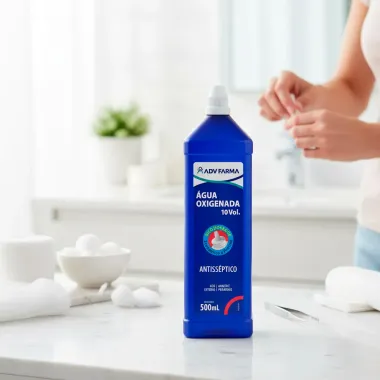 Água Oxigenada ADV Farma 10 Volumes Antisséptico 500ml