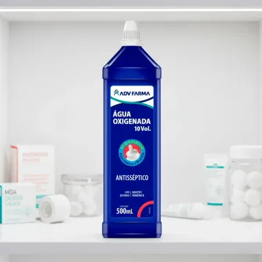 Água Oxigenada ADV Farma 10 Volumes Antisséptico 500ml