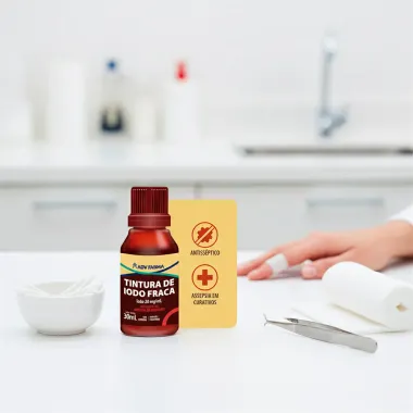 Tintura de Iodo Fraca ADV Farma 30ml