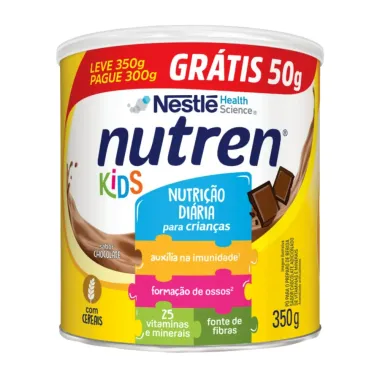 Nutren Kids Sabor Chocolate 350G + Gratis 50g Leve 350g Pague 300g