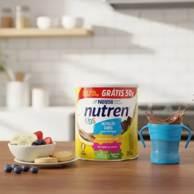 Nutren Kids Sabor Chocolate 350G + Gratis 50g Leve 350g Pague 300g