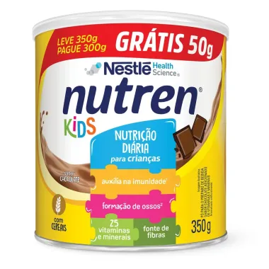 Nutren Kids Sabor Chocolate 350G + Gratis 50g Leve 350g Pague 300g
