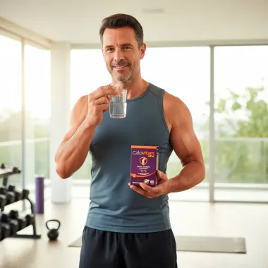 CalciVitam MDK D3 + K2 Cálcio Magnésio e Vitaminas com 60 Cápsulas