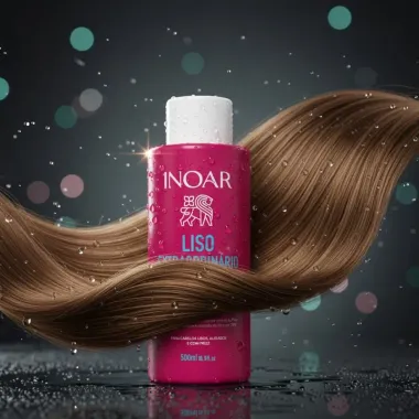 Condicionador Inoar Liso Extraordinario Brilho Espelhado 500ml