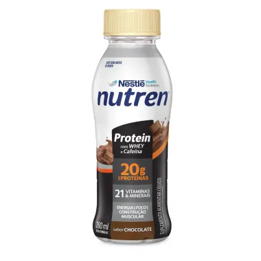 Nutren Protein Chocolate Suplemento Alimentar 260ml