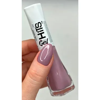 Esmalte Hits 5Free Efeito Gel Cremoso Cor Lil&aacute;s Mauve 8ml