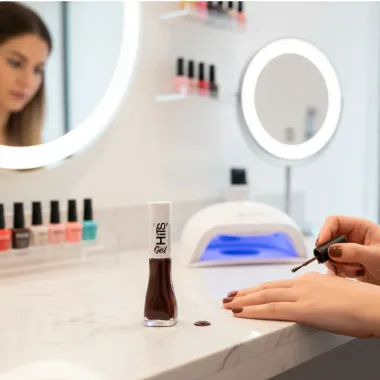 Esmalte Hits 5Free Efeito Gel Cremoso Cor Masai Silvestre 8ml