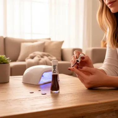 Esmalte Hits 5Free Efeito Gel Cremoso Cor Masai Silvestre 8ml