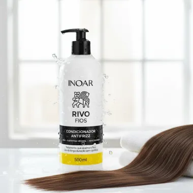 Condicionador Inoar Antifrizz Rivo Fios 500ml