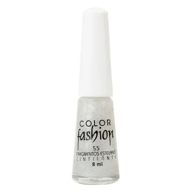Esmalte Color Fashion Cintilante Cor 55 Fragmentos Estelares 8ml