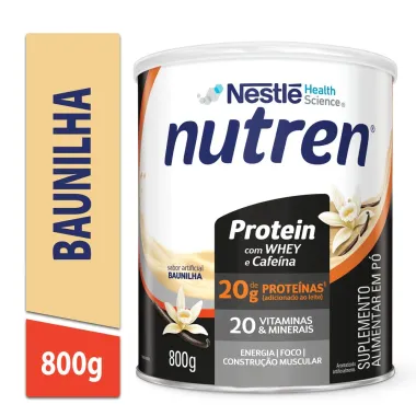 Nutren Protein Baunilha Suplemento Alimentar 800g
