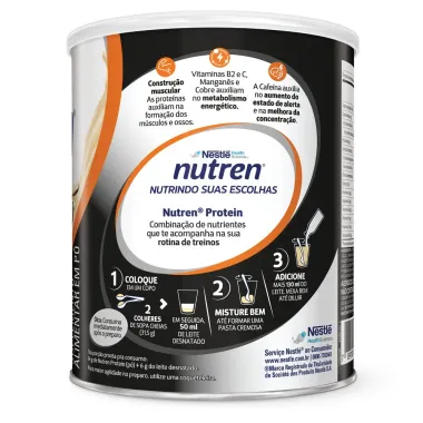 Nutren Protein Baunilha Suplemento Alimentar 800g