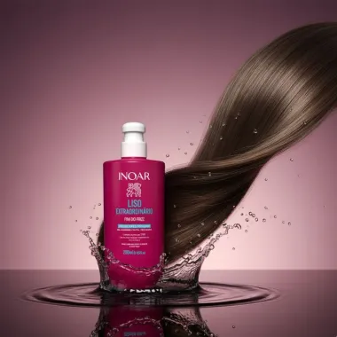 Creme Para Pentear Inoar Liso Extraordinario Fim Do Frizz 250ml