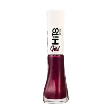 Esmalte Hits 5Free Efeito Gel Cor Abra&ccedil;o de Urso 8ml