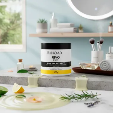Máscara Capilar Inoar Antifrizz Rivo Fios 500g