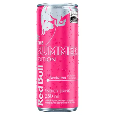Energético Red Bull The Summer Edition Sabor Nectarina 250ml