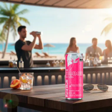 Energético Red Bull The Summer Edition Sabor Nectarina 250ml