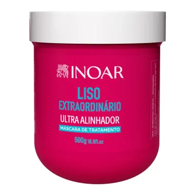 Máscara de Tratamento Inoar Liso Extraordinário Ultra Alinhador 500g