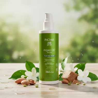 Óleo em Creme Inoar Argan Oil System 200ml