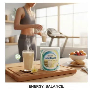 Excellence Glico Care Zero Lactose Sabor Baunilha 740g