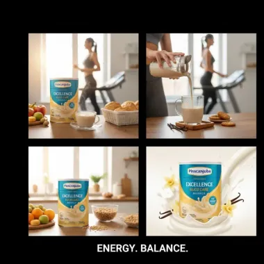 Excellence Glico Care Zero Lactose Sabor Baunilha 740g