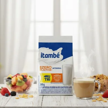 Leite em Pó Itambé Zero Lactose Integral +Nutri 300g