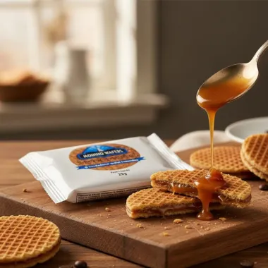Biscoito Wafer Stroopwafel 28g